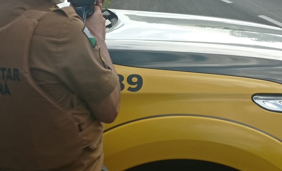 Feriado da Independência terá fiscalização redobrada pelo BPRv nas rodovias estaduais Foto: PMPR