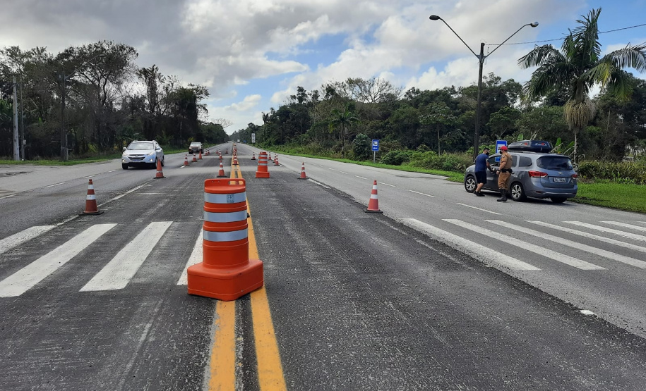 Feriado da Independência terá fiscalização redobrada pelo BPRv nas rodovias estaduais Foto: PMPR