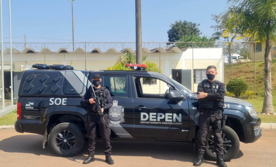 O Departamento Penitenciário do Paraná lançou nesta sexta-feira (3), a Operação Ordem e Progresso, que tem como objetivo reforçar a segurança de cadeias públicas e penitenciárias por meio de revistas gerais durante o feriado prolongado. Até o dia 7 de setembro, forças de segurança atuarão de forma integrada na busca de materiais ilícitos e na análise das estruturas físicas. - Curitiba, 03/09/2021 - Foto: Depen-PR