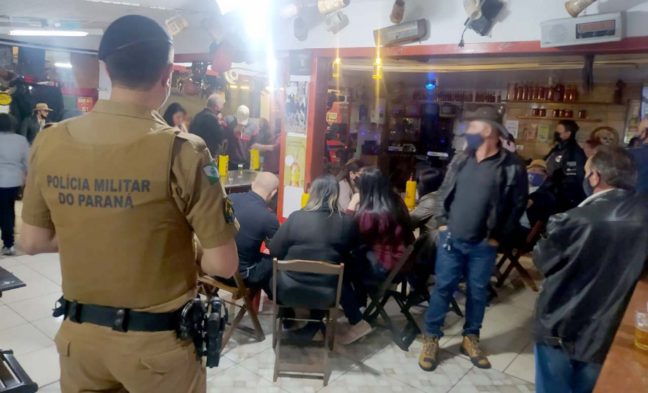 Noite do feriado de 7 de Setembro é marcada por aglomerações em bares da Capital
. Foto:SESP