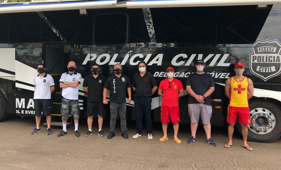 Ações do Corpo de Bombeiros e outras forças policiais garantem feriado tranquilo em Porto Rico. Foto: SESP