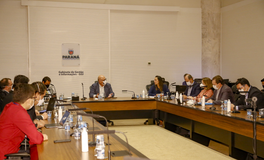 09.09.2021 - Comitê da Nova Ferroeste apresenta estudos de viabilidade para comitiva dos Ministérios da Infraestrutura e Economia
Foto Gilson Abreu/AEN