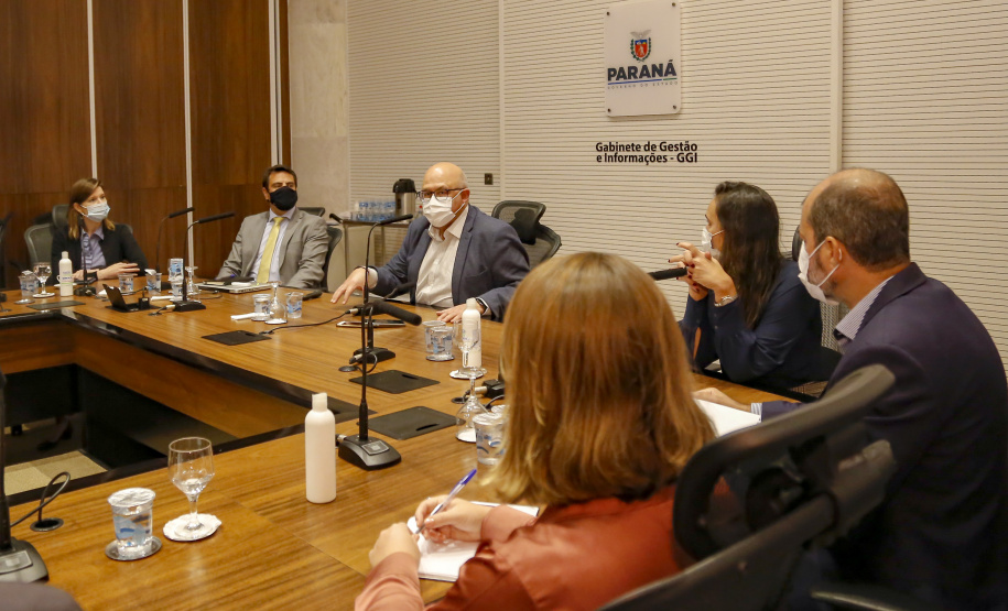 09.09.2021 - Comitê da Nova Ferroeste apresenta estudos de viabilidade para comitiva dos Ministérios da Infraestrutura e Economia
Foto Gilson Abreu/AEN