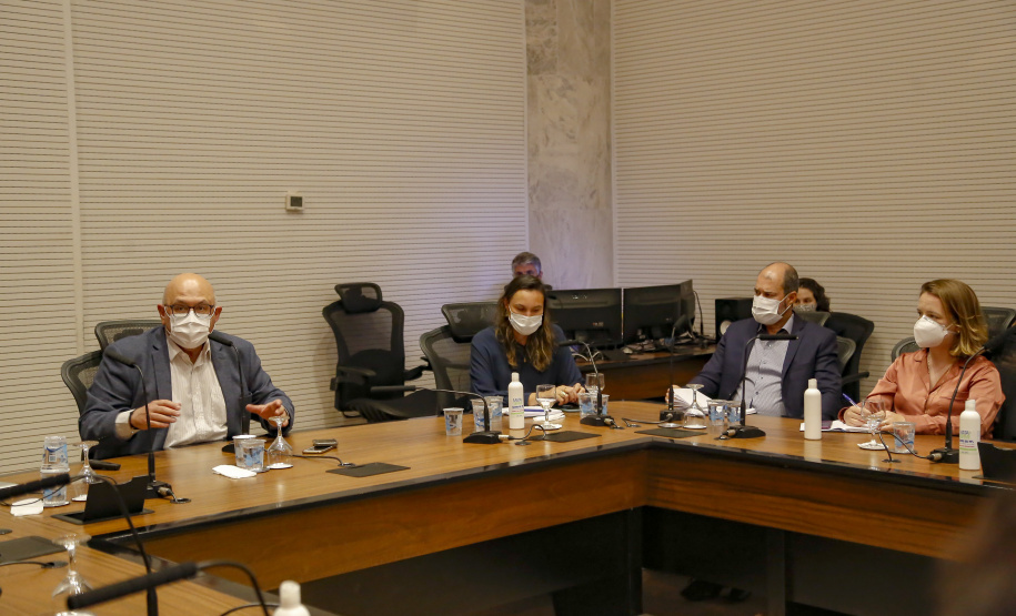 09.09.2021 - Comitê da Nova Ferroeste apresenta estudos de viabilidade para comitiva dos Ministérios da Infraestrutura e Economia
Foto Gilson Abreu/AEN