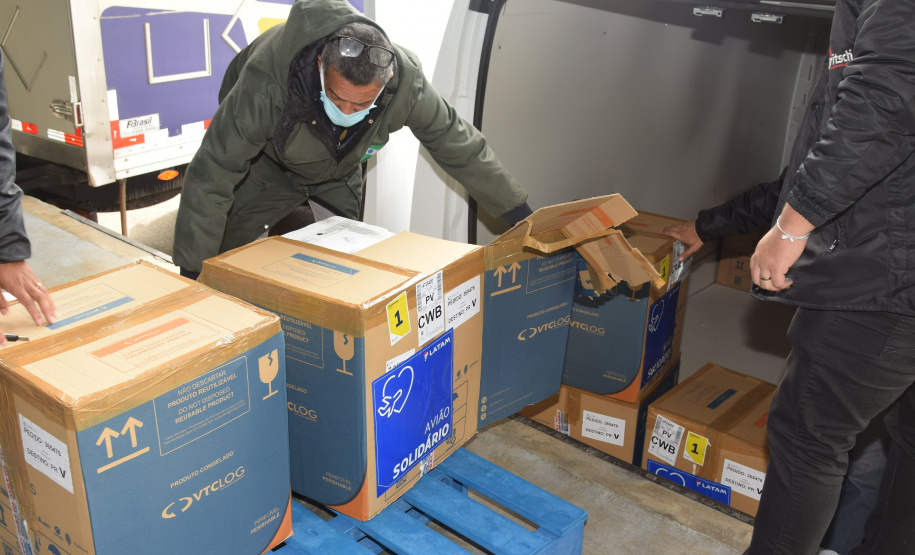 Chegada Vacina Pfizer 09/09/2021   Foto: Américo Antonio/SESA