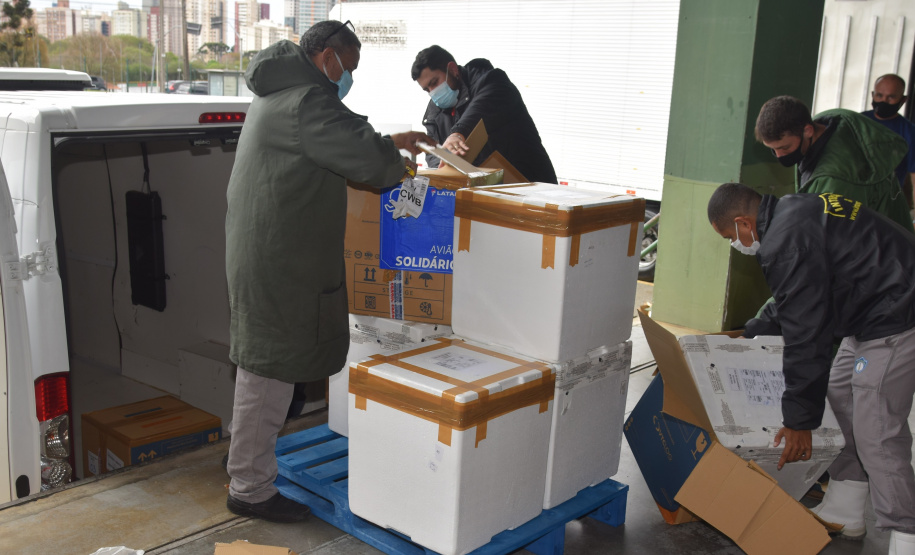 Chegada Vacina Pfizer 09/09/2021   Foto: Américo Antonio/SESA