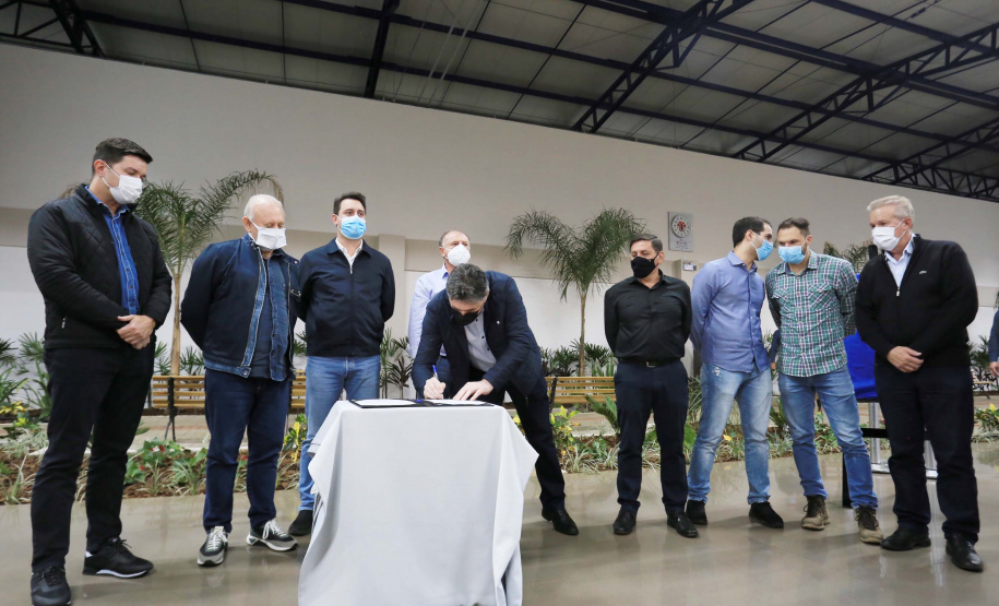 O governador Carlos Massa Ratinho Junior visita a nova Rodoviária de Francisco Beltrão, que começou a funcionar em março deste ano.
Foto: José Fernando Ogura/AEN