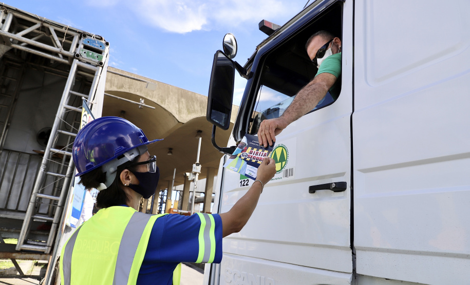 Portos do Paraná atualiza Regras Gerais de Segurança e Trânsito para Usuários e Veículos  -  Paranaguá, 10/09/2021  -  Foto: Claudio Neves/Portos do Paraná