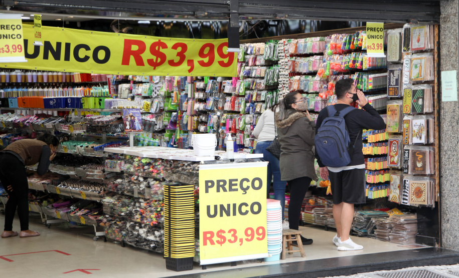 Comércio paranaense alcança o melhor resultado do ano com crescimento de 6,2% em julho. Foto: Ari Dias/AEN