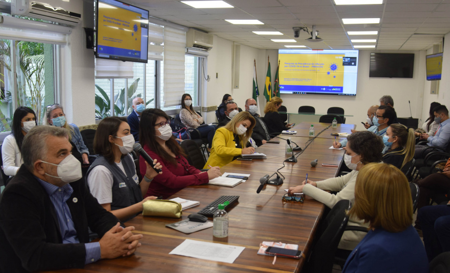O Paraná participa da Pesquisa de Prevalência de Infecção por Covid-19 no Brasil (PrevCov), realizada pelo Ministério da Saúde. No estado, 21 municípios, entre a capital Curitiba e a Região Metropolitana, foram elencados para participar do estudo que deve envolver mais de oito mil pessoas.  -  Curitiba, 10/09/2021  -  Foto: Américo Antonio/SESA