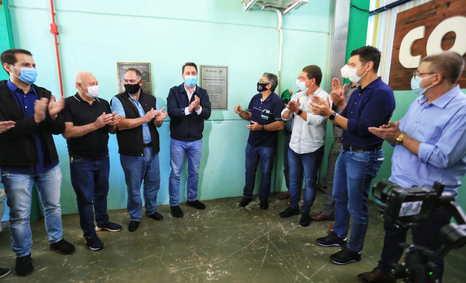 O governador Carlos Massa Ratinho Junior participou nesta sexta-feira (10) das comemorações de 30 anos da Cooperativa de Produtores de Sementes Coprossel, em Laranjeiras do Sul, na região central do Estado. Foto: José Fernando Ogura/AEN