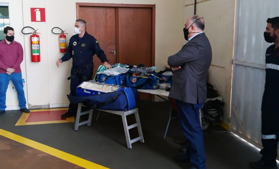 A ampliação financeira de funcionamento da Rede de Urgência e Emergência da 15ª Regional de Saúde de Maringá vai ser ampliada para R$ 3 milhões. A solicitação foi feita pela Secretaria de Estado da Saúde e uma equipe do Ministério da Saúde realizou uma inspeção técnica nas estruturas que compõem a rede na quinta-feira (10) para qualificar o serviço e inserir o incentivo anual das atividades. Foto: SESA