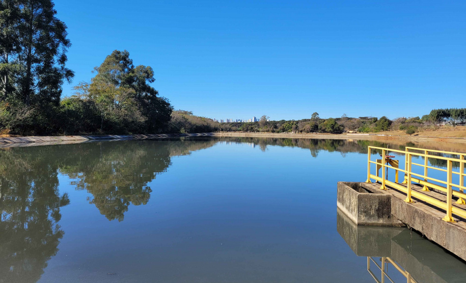 Estação de Tratamento de Esgoto Norte compõe a estrutura que trata 100% do esgoto coletado em Cascavel
. Foto: Sanepar