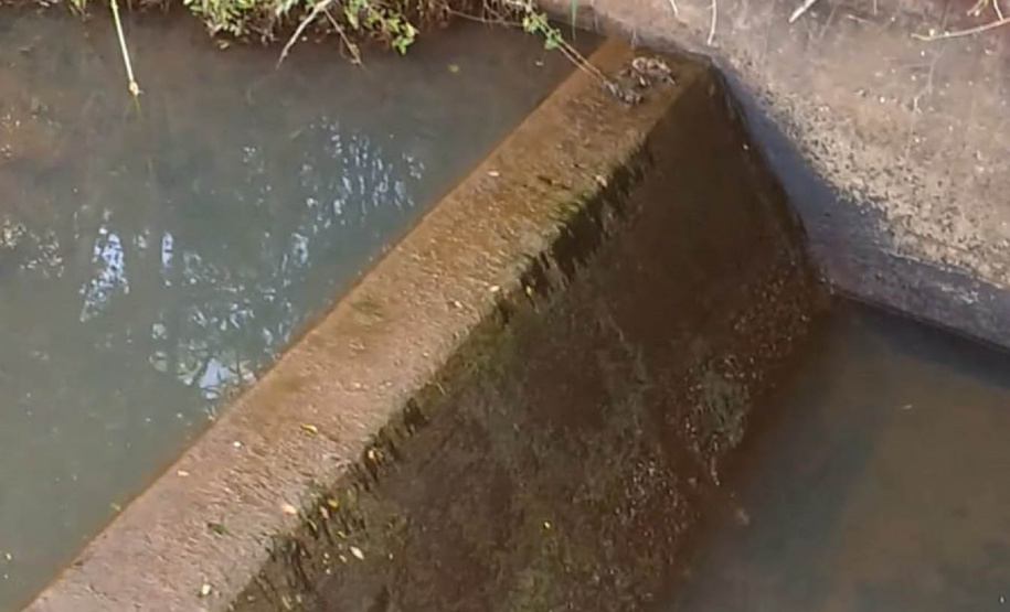 A Sanepar alerta a população da Ubiratã, no Noroeste do Estado, a fazer uso racional da água em função da estiagem que reduziu em 50% a vazão do Rio Água Grande, manancial de abastecimento da cidade. - Curitiba, 10/09/2021 - Foto: Sanepar