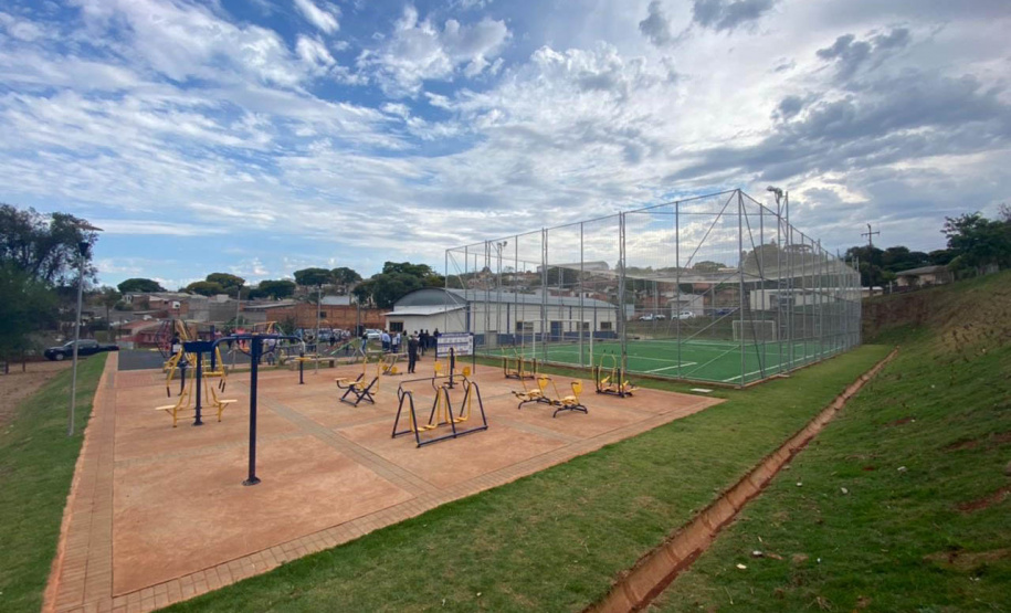 Secretário Ortega inaugura mais duas Unidades de Meu Campinho em Arapongas  -  Carioca  - Arapongas, 10/09/2021  -  Foto: SEDU