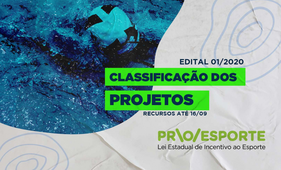 PROESPORTE divulga pontuação dos projetos do Edital 01/2020. Foto: PR Esporte
