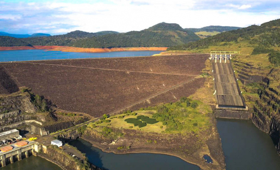 A Copel concluiu a modernização da Usina Governador Bento Munhoz da Rocha Netto (Foz do Areia) e colocou em funcionamento a quarta e última unidade geradora da hidrelétrica a passar por reforma.  -  Curitiba, 13/09/2021  -  Foto: Copel