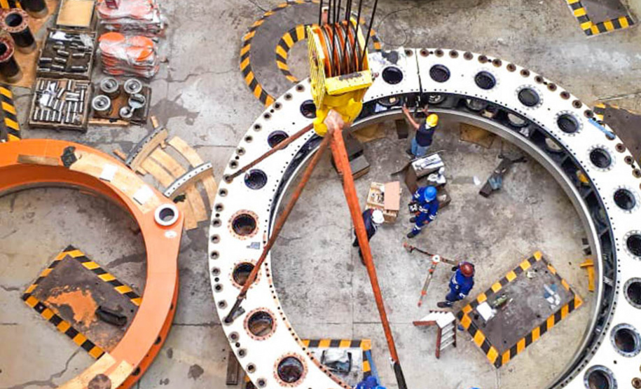 A Copel concluiu a modernização da Usina Governador Bento Munhoz da Rocha Netto (Foz do Areia) e colocou em funcionamento a quarta e última unidade geradora da hidrelétrica a passar por reforma.  -  Curitiba, 13/09/2021  -  Foto: Copel