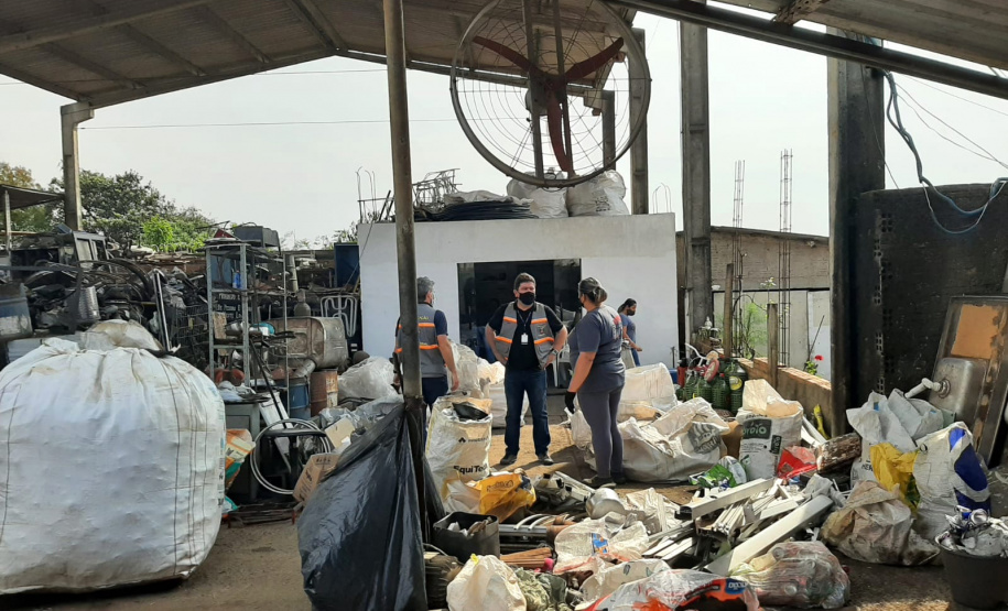 Receita Estadual deflagra operação ?Ferro-Velho? em Ponta Grossa -  Ponta Grossa, 13/09/2021  -  Foto: SEFA