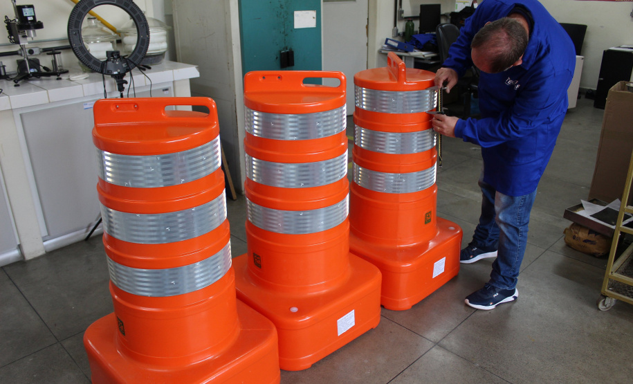 Ensaios desenvolvidos pelo Tecpar reforçam a segurança no trânsito  - Foto Luciano Sarote/Tecpar.