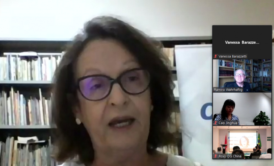 Araucária assina Memorando de Entendimento e Cooperação com a South China Agricultural University  -  Curitiba, 13/09/2021  -  Foto: Fundação Araucária