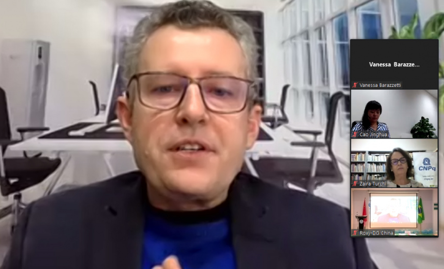 Araucária assina Memorando de Entendimento e Cooperação com a South China Agricultural University  -  Curitiba, 13/09/2021  -  Foto: Fundação Araucária