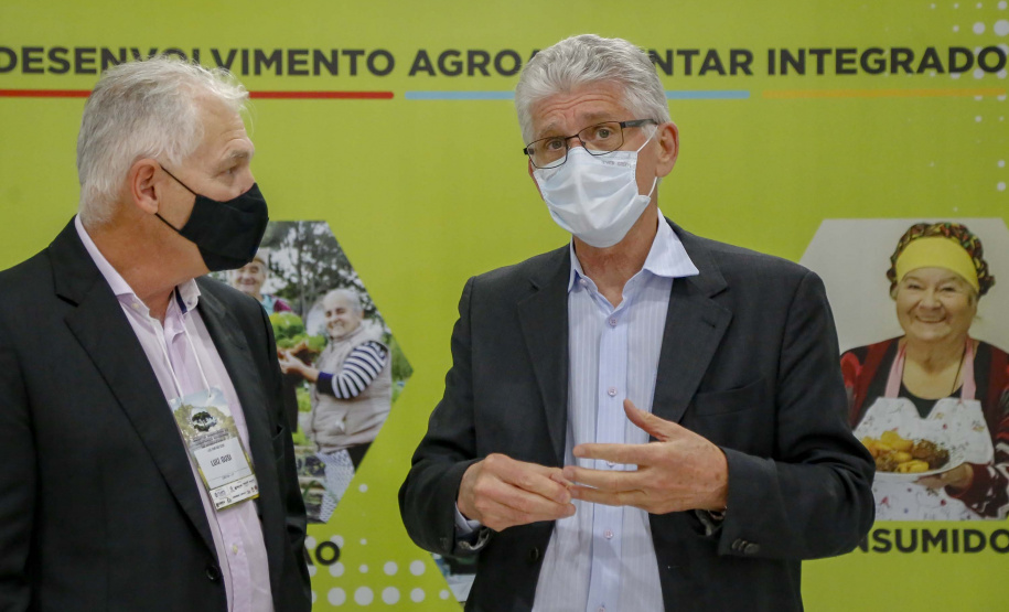 Encontro Paranaense de Secretários Municipais de Agricultura e Meio Ambiente.  -  Na foto, o secretário estadual da Agricultura e do Abastecimento, Norberto Ortigara  - Curitiba, 15/09/2021 -  Foto: Gilson Abreu/AEN