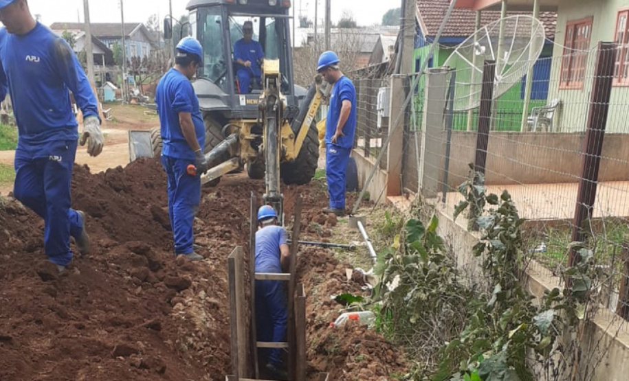 Sanepar amplia sistema de esgoto em Santo Antônio do Sudoeste  -  Foto: Sanepar