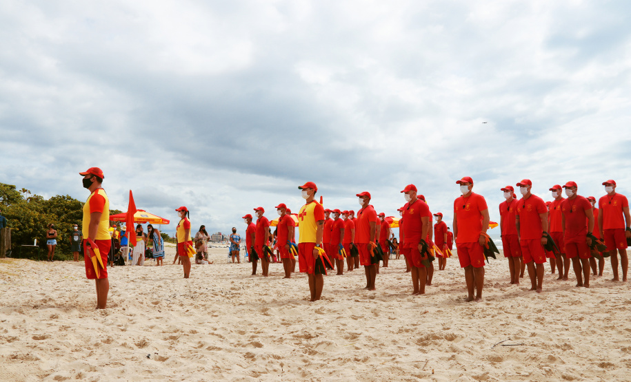Corpo de Bombeiros abre 167 vagas em curso de guarda-vidas civil voluntário para temporada Foto: SESP