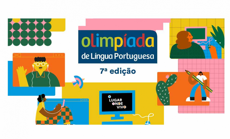 Cinquenta escolas da rede participam da fase estadual da Olimpíada de Língua Portuguesa  -  Curitiba, 16/09/2021  -  Foto/Arte: SEED