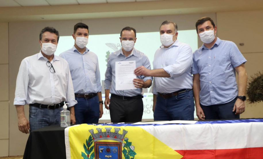 A Secretaria de Estado da Justiça, Família e Trabalho realizou nesta quinta-feira (16), em Umuarama (Noroeste), mais uma etapa do Programa de Interiorização. No evento, o secretário Ney Leprevost explicou o objetivo da ação, que é aprofundar a integração da Pasta com gestores e entidades municipais da região. - Umuarama, 16/09/2021 - Foto: SEJUF