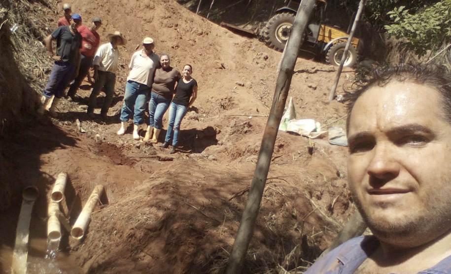 Estiagem prolongada evidencia importância da proteção de nascentes nas áreas rurais. Foto: IDR