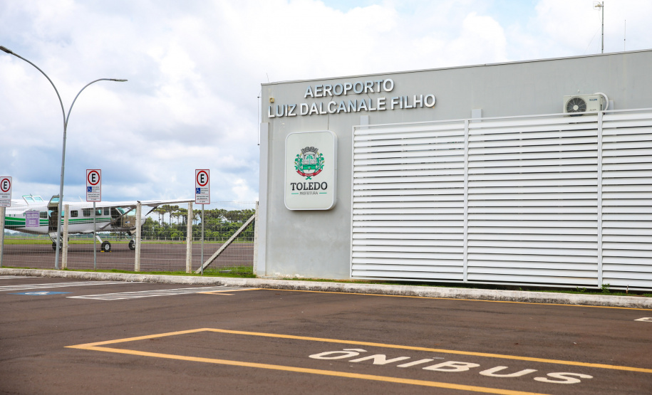 Aeroporto Toledo O Aeroporto Municipal de Toledo - Luiz Dalcanale Filho. Toledo, 17/01/2020 - Foto: Geraldo Bubniak/AEN