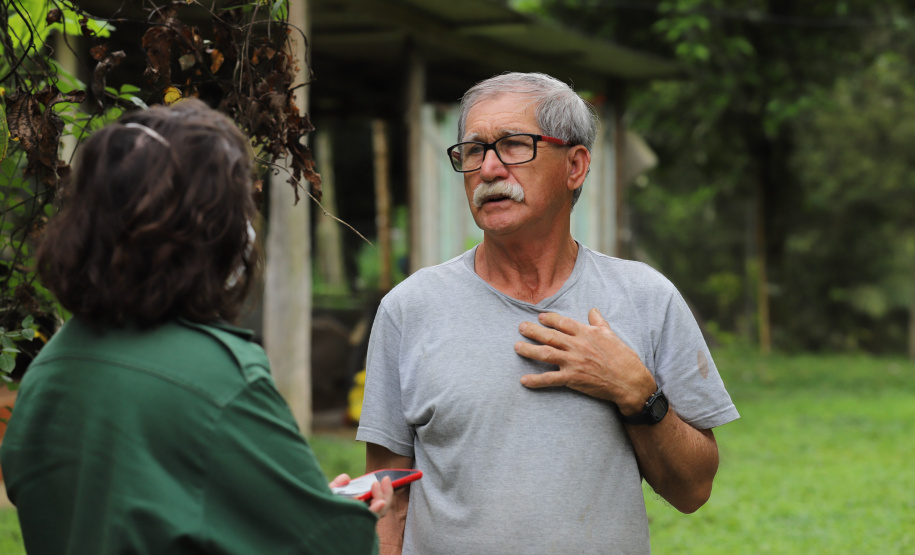 PARANA AGRO - Produçao de Palmito na cidade de Guaraquecaba no litoral do Estado. Na foto, o agricultor Francelino Guilherme Cogrossi - 13/09/21 - Foto: Geraldo Bubniak/AEN