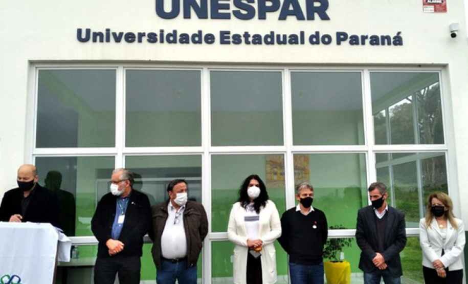 Unespar inaugura bloco na Sede São Cristóvão no campus de União da Vitória. Foto: Unespar