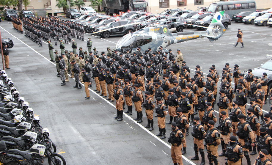 Operação Tríade reforça presença da Polícia Militar na Capital e RMC e 17 pessoas são presas   -  Curitiba, 18/09/2021  -  Foto: PMPR
