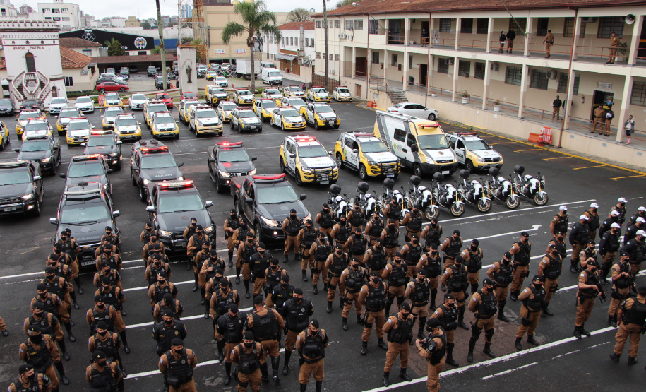 Operação Tríade reforça presença da Polícia Militar na Capital e RMC e 17 pessoas são presas   -  Curitiba, 18/09/2021  -  Foto: PMPR