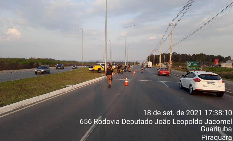 Operação Tríade reforça presença da Polícia Militar na Capital e RMC  -  Curitiba, 19/09/2021  -  Foto: SESP-PR