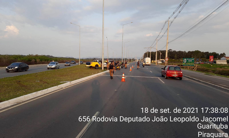 Operação Tríade reforça presença da Polícia Militar na Capital e RMC  -  Curitiba, 19/09/2021  -  Foto: SESP-PR