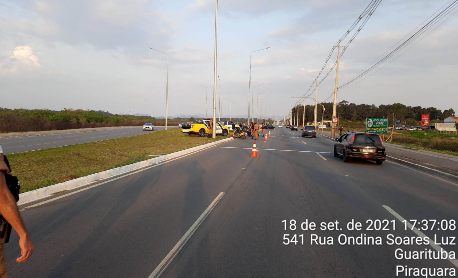 Operação Tríade reforça presença da Polícia Militar na Capital e RMC  -  Curitiba, 19/09/2021  -  Foto: SESP-PR