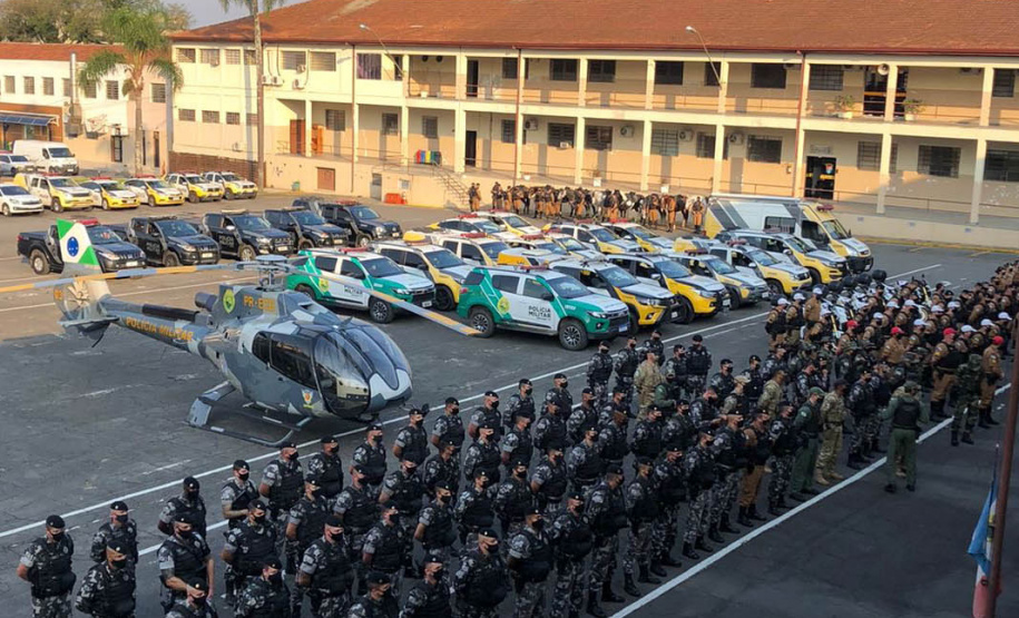 Operação Tríade reforça presença da Polícia Militar na Capital e RMC  -  Curitiba, 19/09/2021  -  Foto: SESP-PR