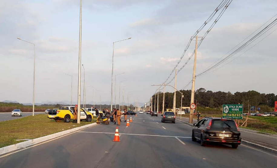 Operação Tríade reforça presença da Polícia Militar na Capital e RMC  -  Curitiba, 19/09/2021  -  Foto: SESP-PR