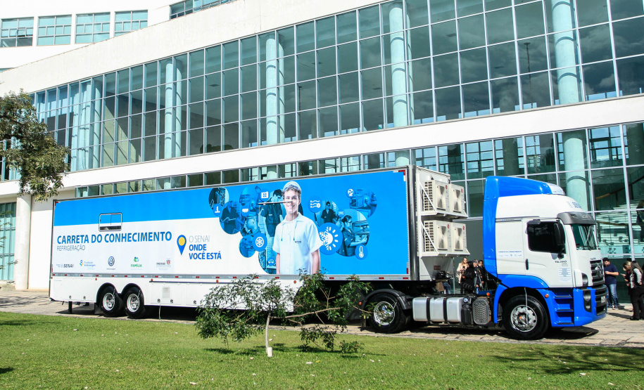 Carretas do Conhecimento abrem 1.936 novas vagas para cursos em 36 municípios. - Foto: Valdelino Pontes