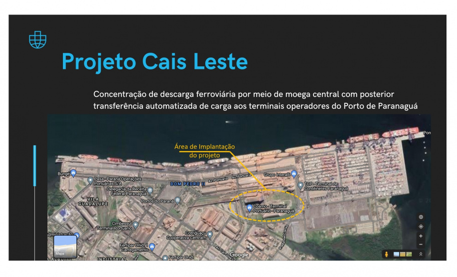 Audiência pública para apresentar futuro ?Moegão? do Porto de Paranaguá será realizada no dia 20 de outubro  -  Paranaguá, 20/09/2021  -  Foto/Arte: Andre Cassanti Neto