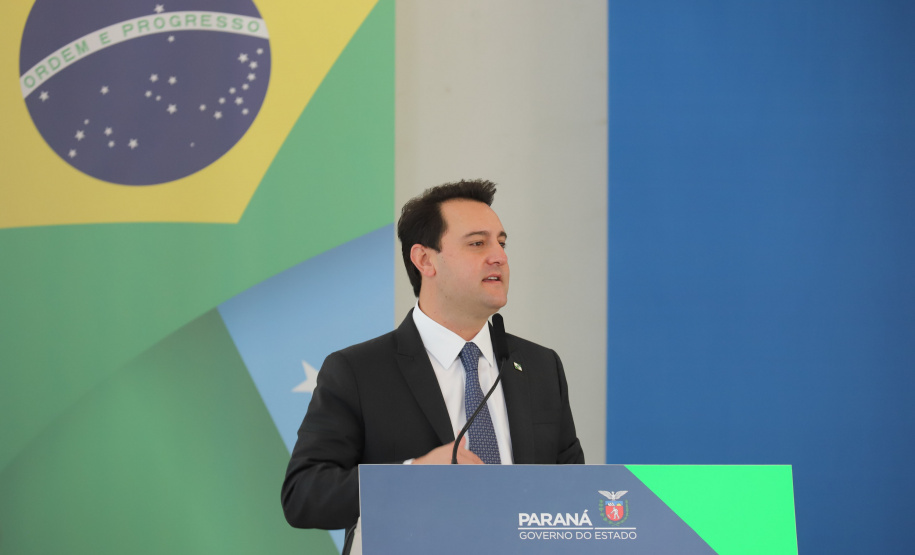 O governador Carlos Massa Ratinho Junior participa nesta segunda-feira (20), do Lançamento da Business Experience - Expo Dubai -  20/09/2021 - Foto: Geraldo Bubniak/AEN