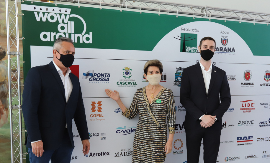 O governador Carlos Massa Ratinho Junior participa nesta segunda-feira (20), do Lançamento da Business Experience - Expo Dubai -  20/09/2021 - Foto: Geraldo Bubniak/AEN