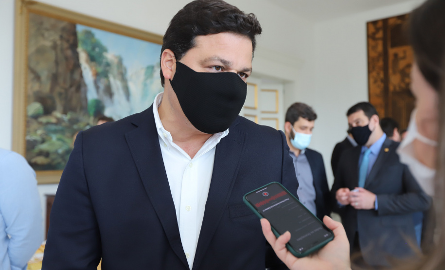 O governador Carlos Massa Ratinho Junior participa nesta segunda-feira (20), do Lançamento da Business Experience - Expo Dubai -  20/09/2021 - Foto: Geraldo Bubniak/AEN