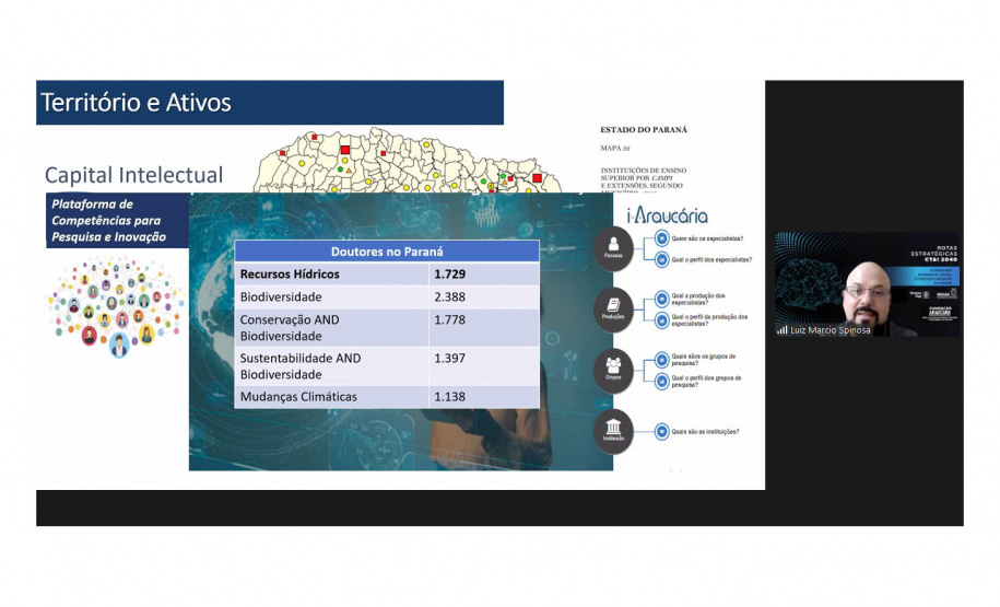 O Governo do Estado por meio da Fundação Araucária (FA) e da Superintendência Geral de Ciência, Tecnologia e Ensino Superior (Seti), lançou nesta segunda-feira (20) o Novo Arranjo de Pesquisa e Inovação (NAPI) Águas. -   -  Curitiba, 20/09/201  -  Foto: Fundação Araucária