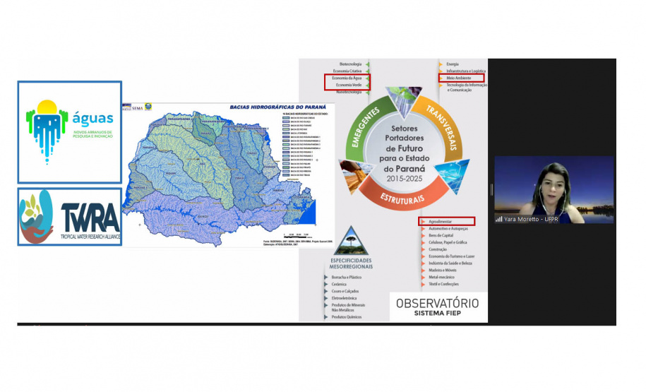 O Governo do Estado por meio da Fundação Araucária (FA) e da Superintendência Geral de Ciência, Tecnologia e Ensino Superior (Seti), lançou nesta segunda-feira (20) o Novo Arranjo de Pesquisa e Inovação (NAPI) Águas.  coordenadora do NAPI Águas, professora da Universidade Federal do Paraná Yara Moretto  -  Curitiba, 20/09/201  -  Foto: Fundação Araucária