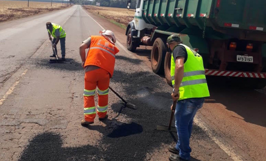 Serviços emergenciais Oeste - PR-239 - Curitiba, 21/09/2021 - Foto: DER